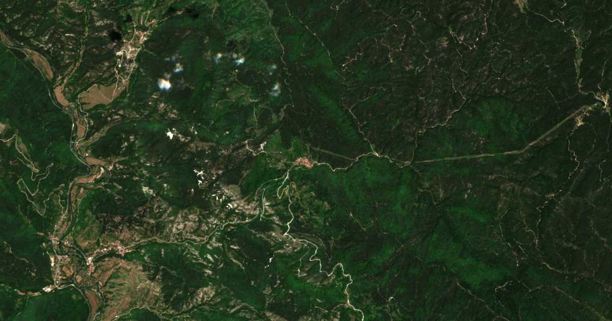 Δορυφορικός χάρτης: Οσενοβο