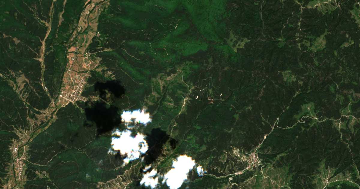 Δορυφορικός χάρτης: Γκαλαμποβο