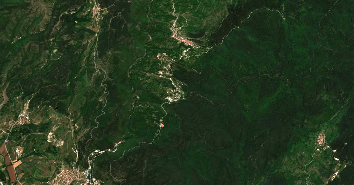 Δορυφορικός χάρτης: Λεστεν