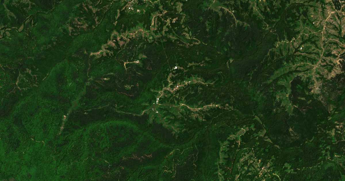 Δορυφορικός χάρτης: Κραντζιλιτσα