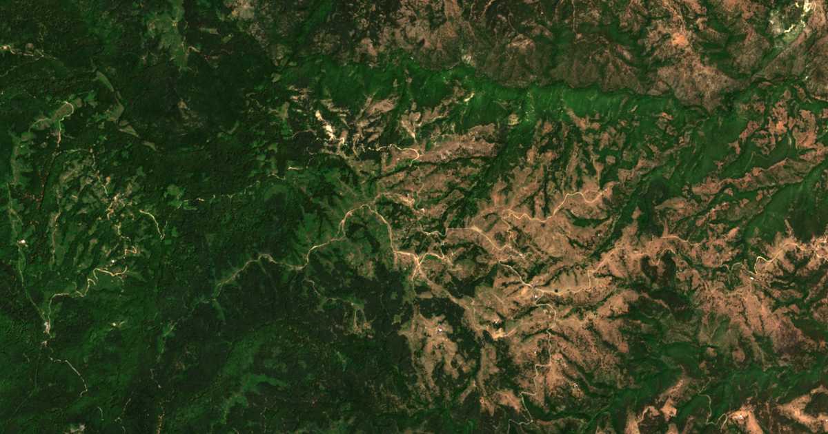 Δορυφορικός χάρτης: Γιακοβο