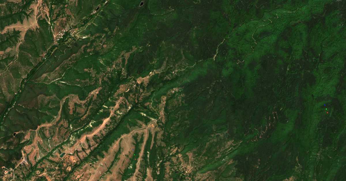 Δορυφορικός χάρτης: Μπόζντοβα