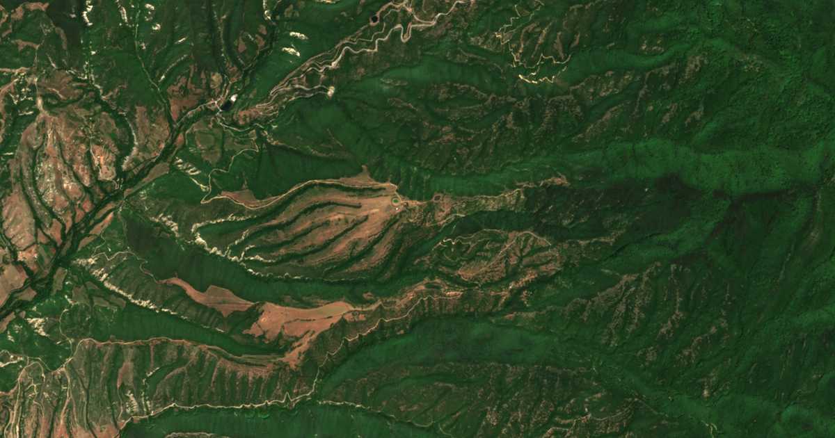 Δορυφορικός χάρτης: Χρασνα