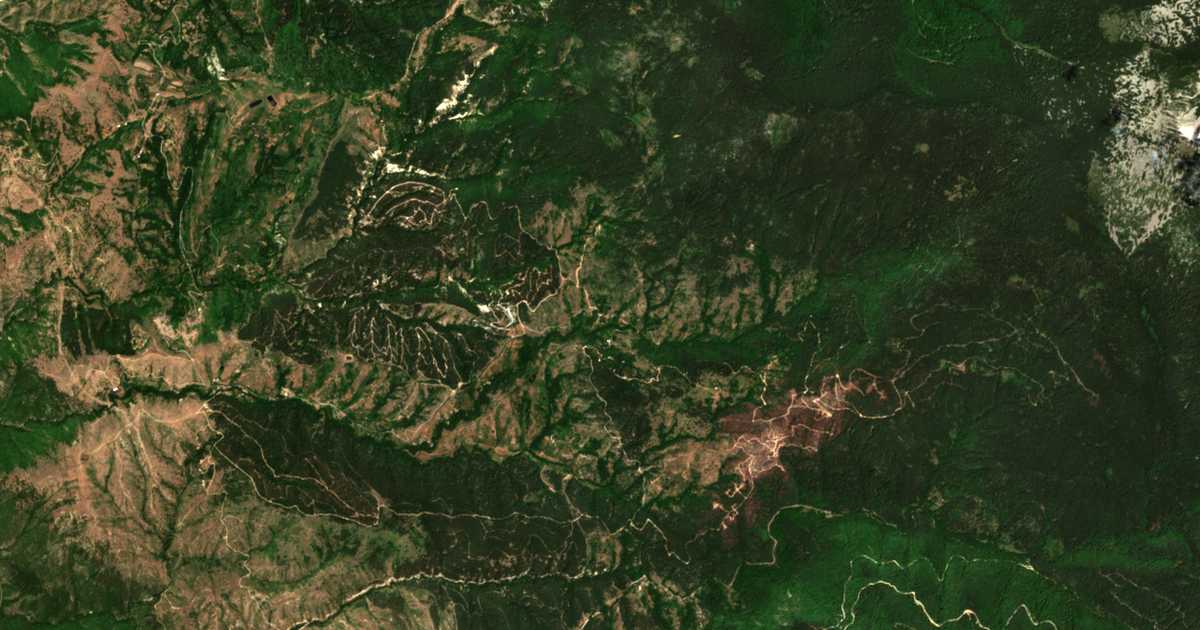 Δορυφορικός χάρτης: Σενοκος
