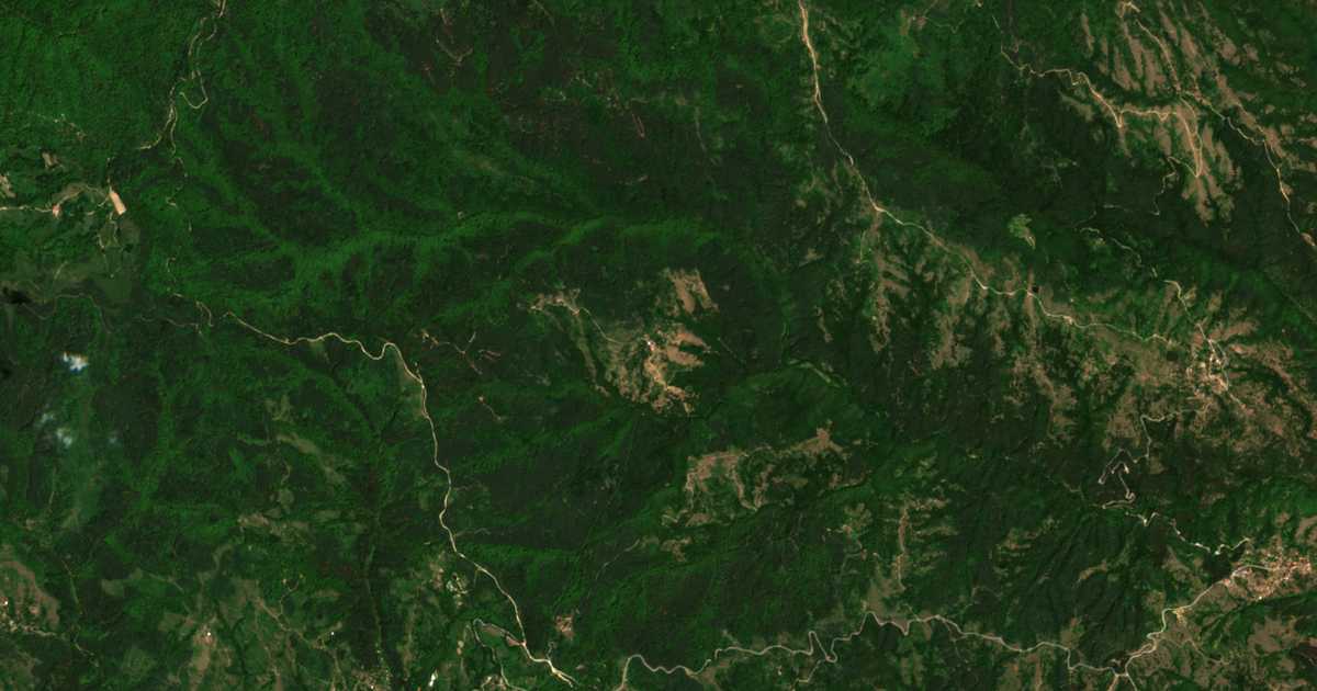 Δορυφορικός χάρτης: Γκορνα Ριμπνιτσα