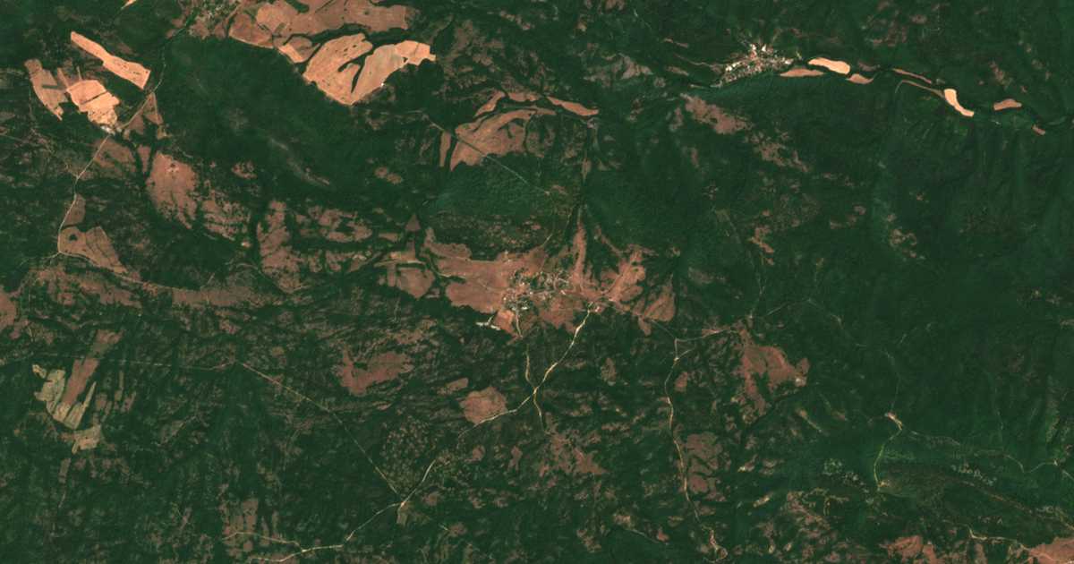 Δορυφορικός χάρτης: Εβρενόζοβο