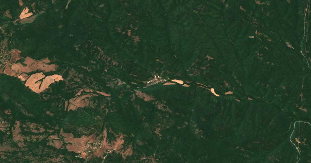 Δορυφορικός χάρτης: Μλαντεζκο