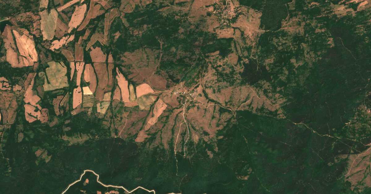 Δορυφορικός χάρτης: Γκορνο Γιαμπαλκοβο