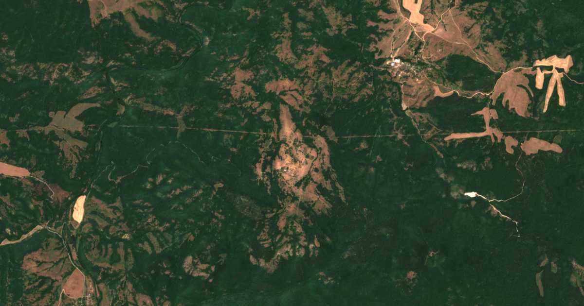 Δορυφορικός χάρτης: Βαροβνικ