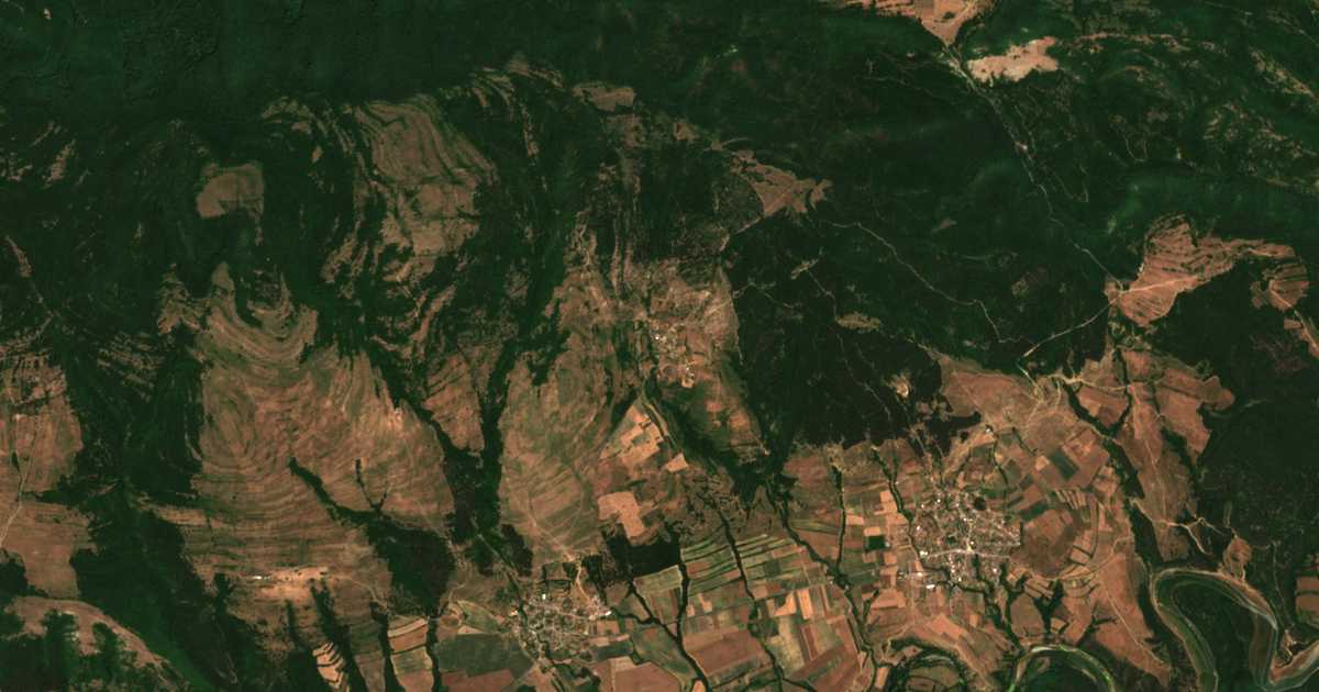 Δορυφορικός χάρτης: Πτσελιν