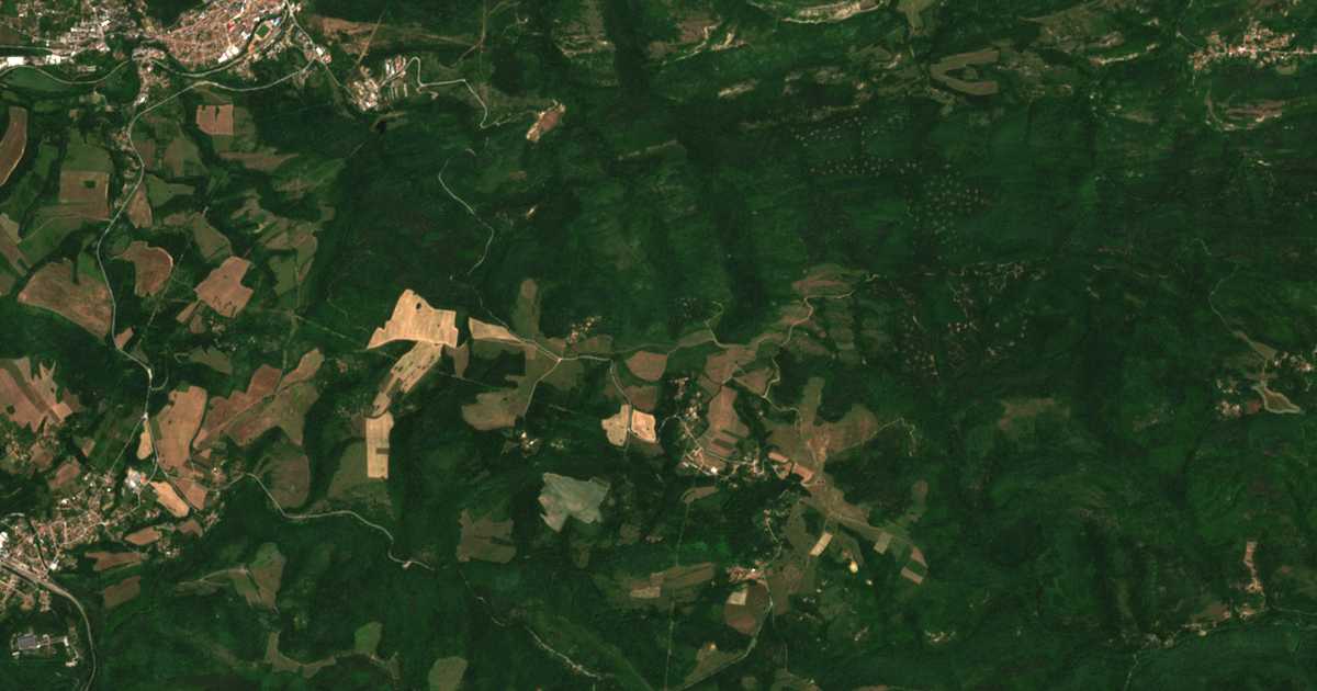 Δορυφορικός χάρτης: Γκλουσκα