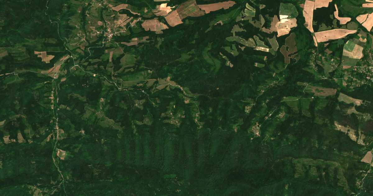 Δορυφορικός χάρτης: Ντουσεβσκι Κολιμπι