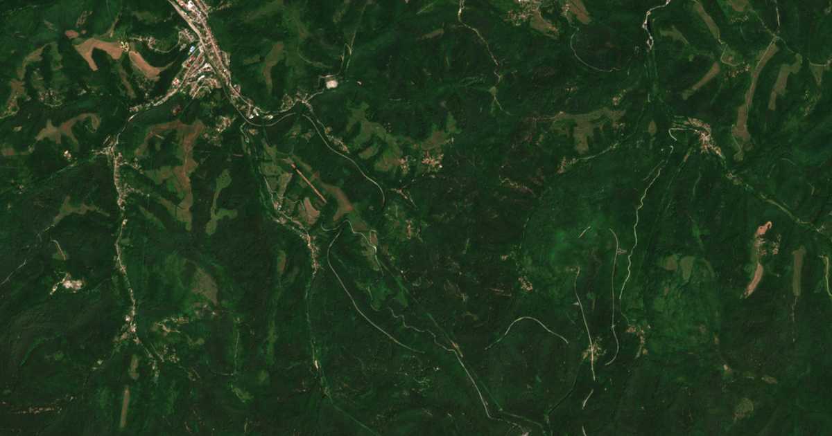 Δορυφορικός χάρτης: Μπρεζνιτσιτε