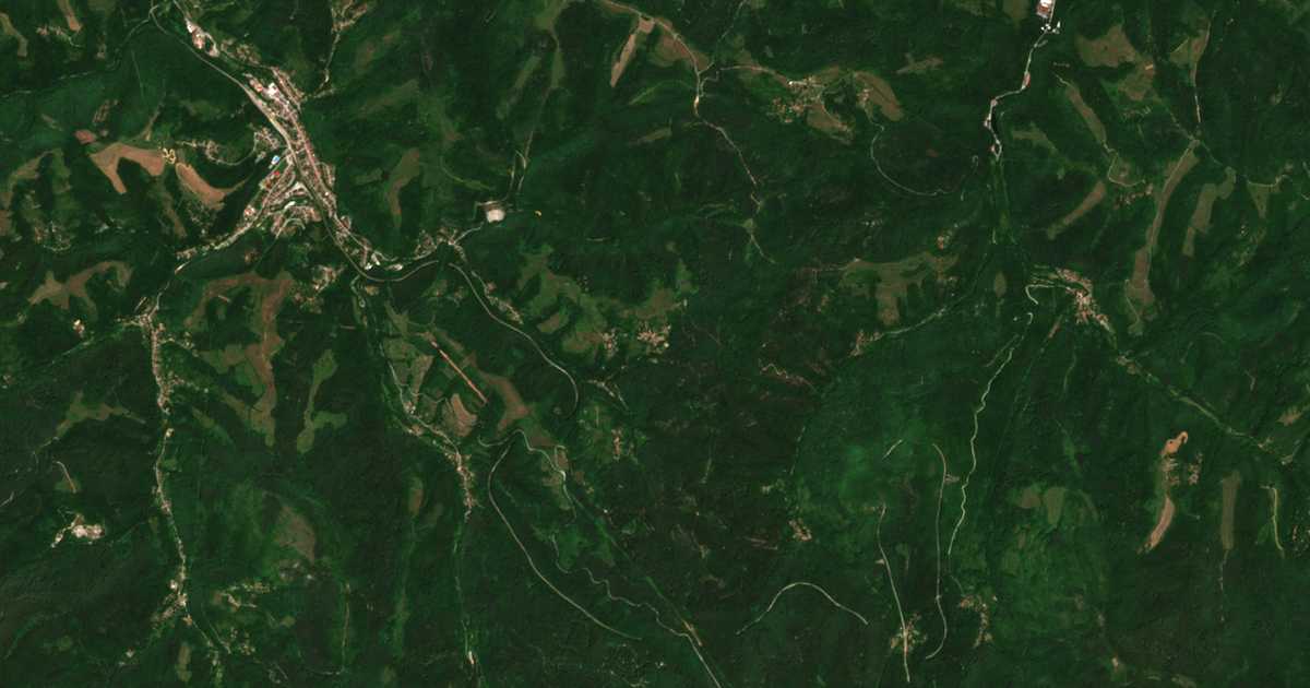 Δορυφορικός χάρτης: Ντραγκνεβτσι