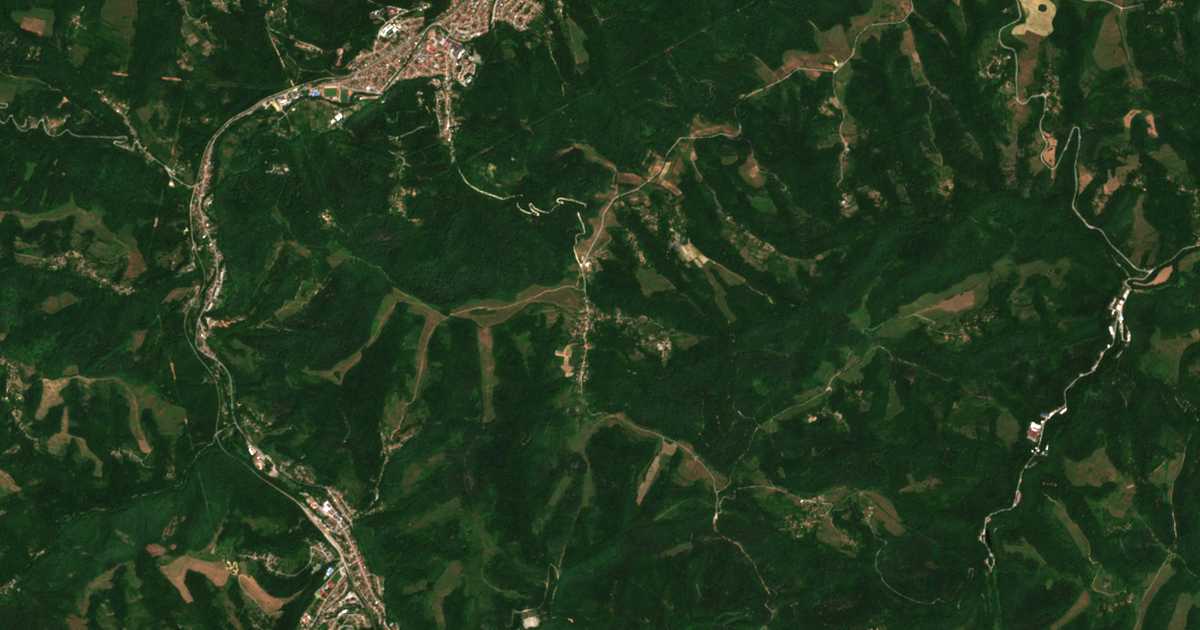 Δορυφορικός χάρτης: Πρεστοι