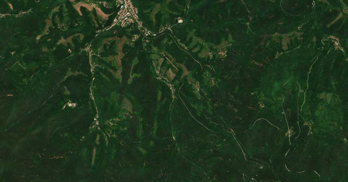 Δορυφορικός χάρτης: Ραντεβτσι