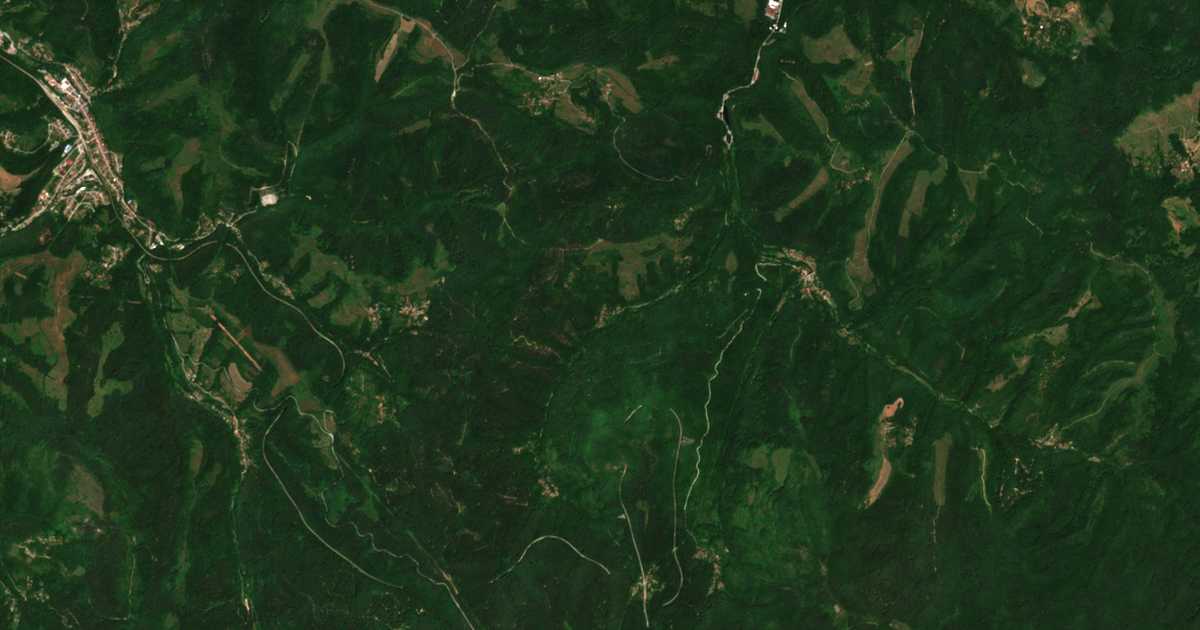 Δορυφορικός χάρτης: Ρουεβτσι
