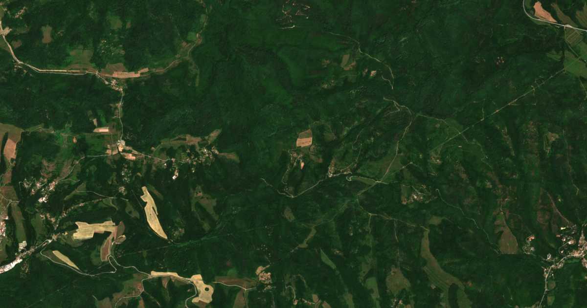 Δορυφορικός χάρτης: Στραμτσι