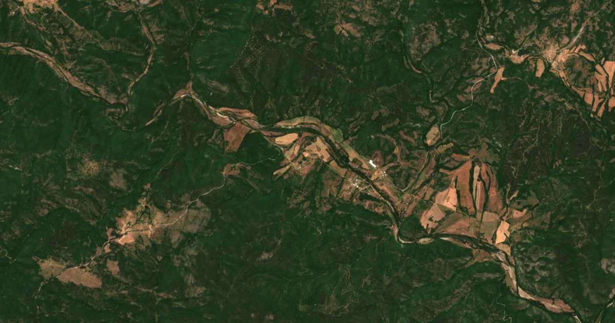 Δορυφορικός χάρτης: Μπιαλγκραντετς