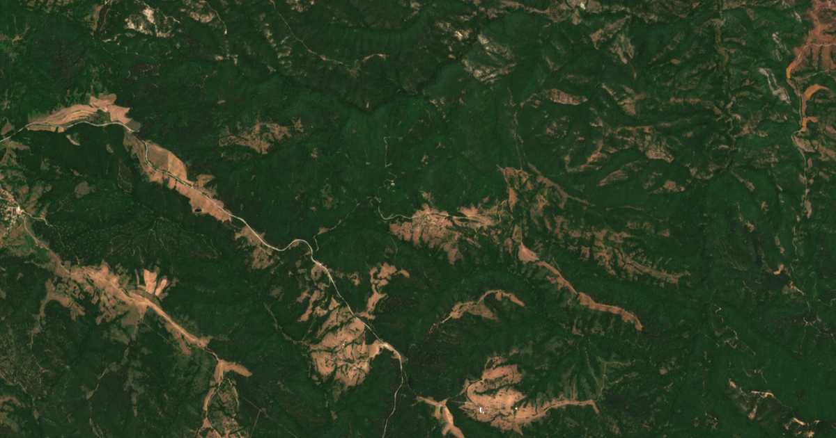 Δορυφορικός χάρτης: Τσουτσουλιγκα