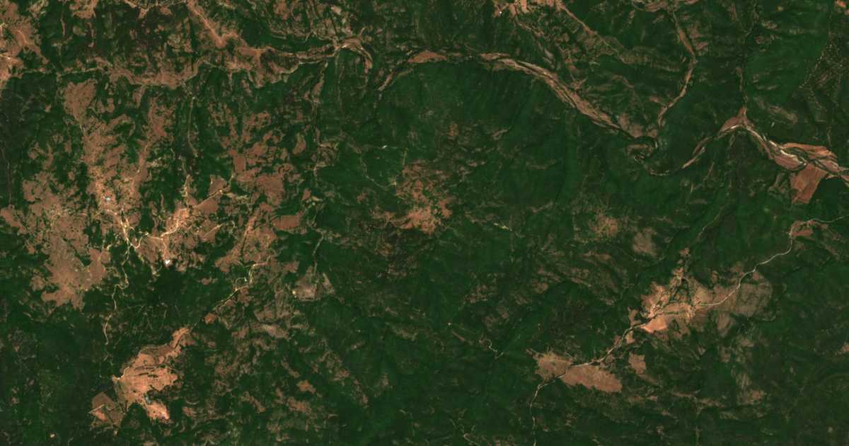 Δορυφορικός χάρτης: Γκορσκο