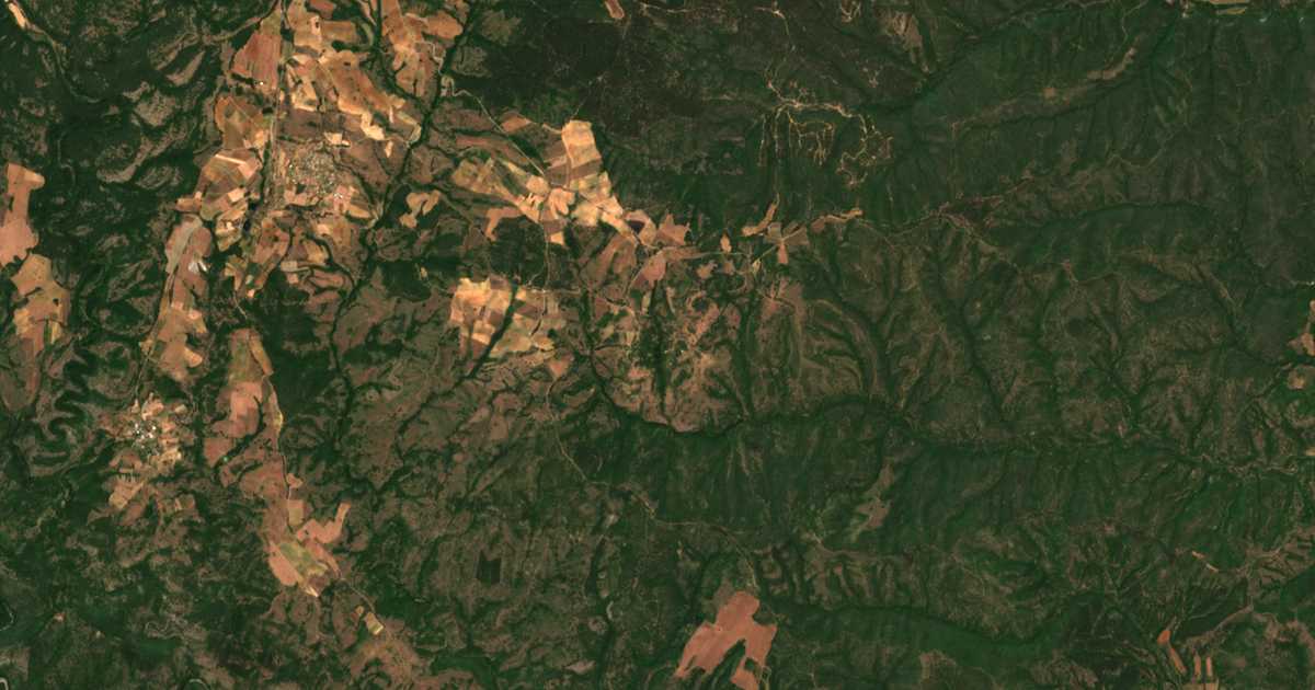 Δορυφορικός χάρτης: Τσεκερδεκλί