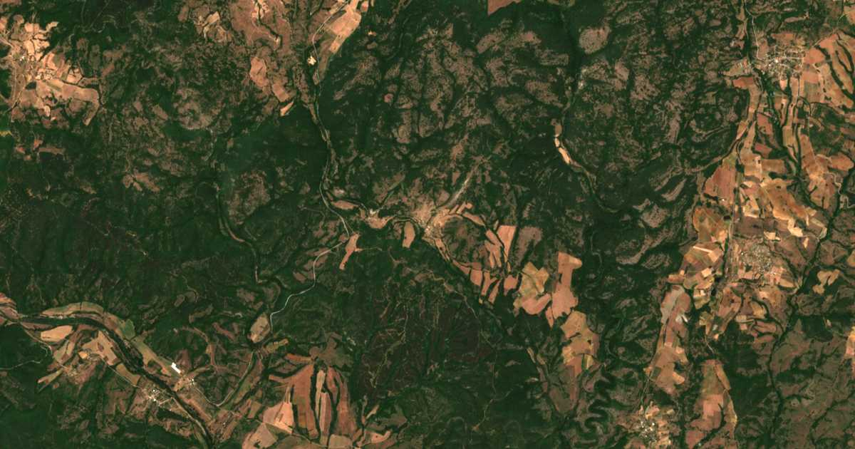 Δορυφορικός χάρτης: Κετενλί