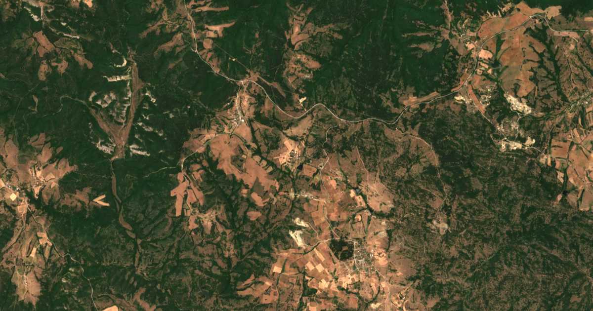 Δορυφορικός χάρτης: Λιβαδού