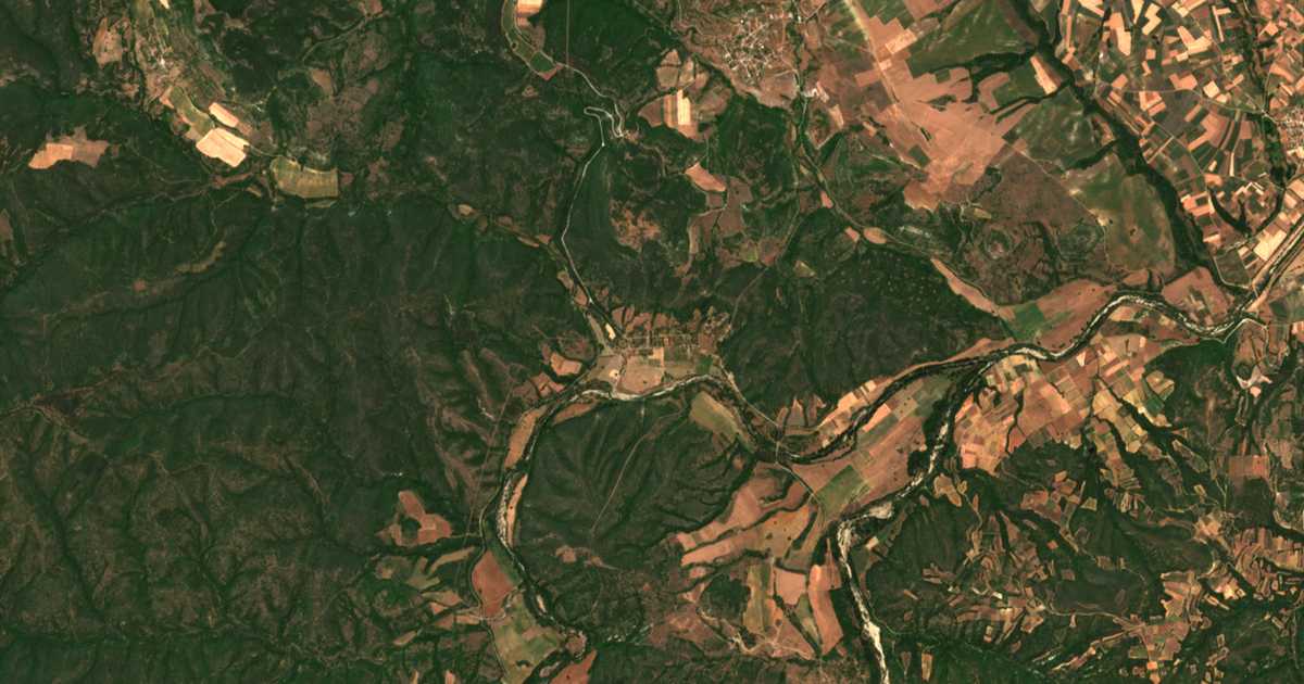 Δορυφορικός χάρτης: Οντριντσι