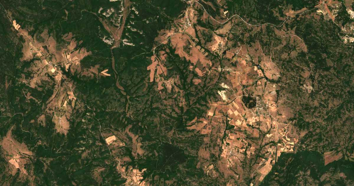 Δορυφορικός χάρτης: Σοκολεντσι