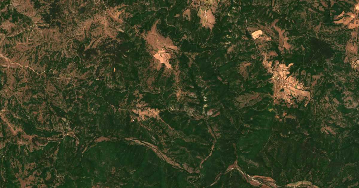 Δορυφορικός χάρτης: Βετρουσκα