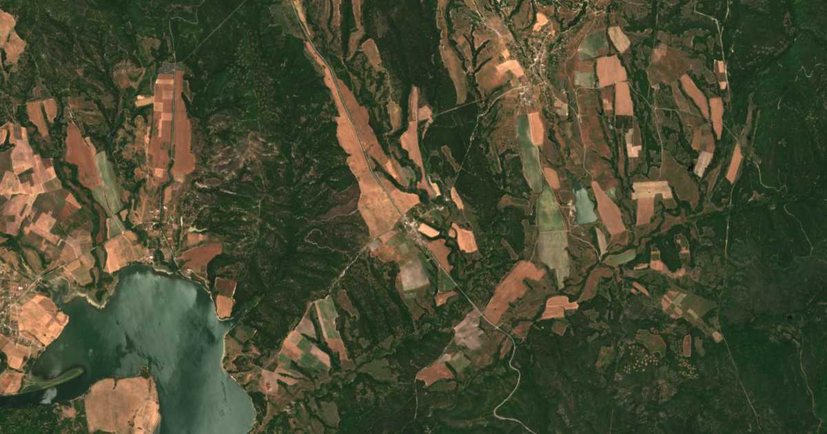 Δορυφορικός χάρτης: Νταμποβετς