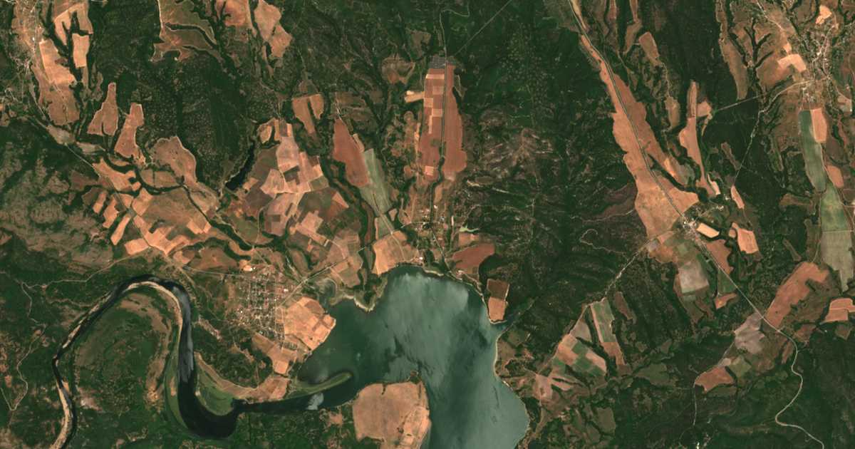 Δορυφορικός χάρτης: Μαλκι Βοντεν