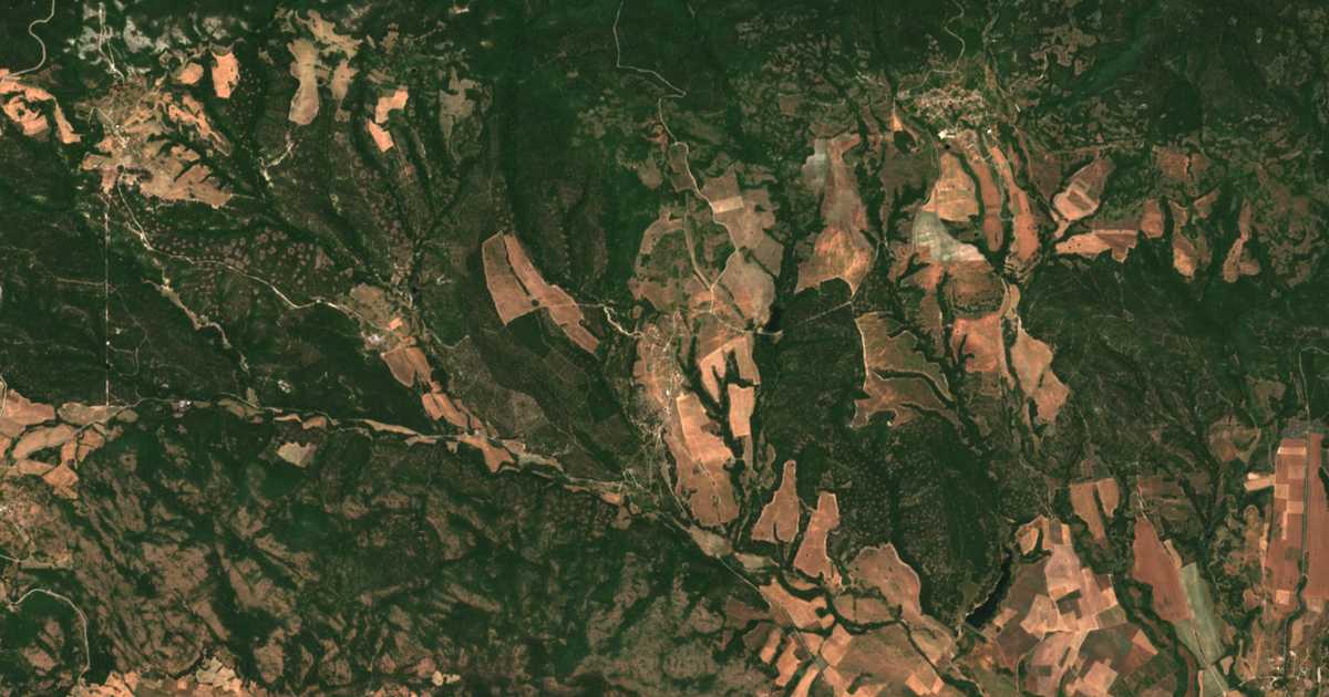 Δορυφορικός χάρτης: Μαλκο Μπριαγκοβο