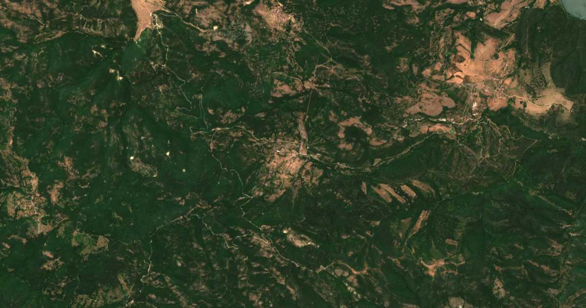Δορυφορικός χάρτης: Μαλκο Ποποβο