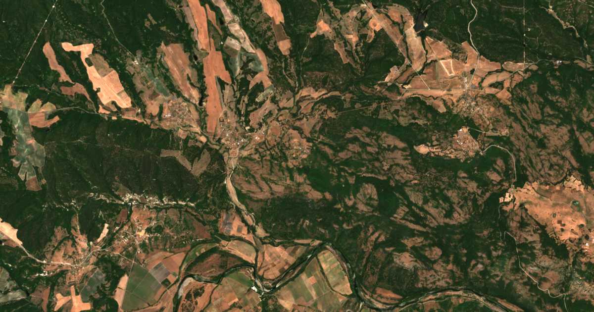 Δορυφορικός χάρτης: Ρουμελιγια