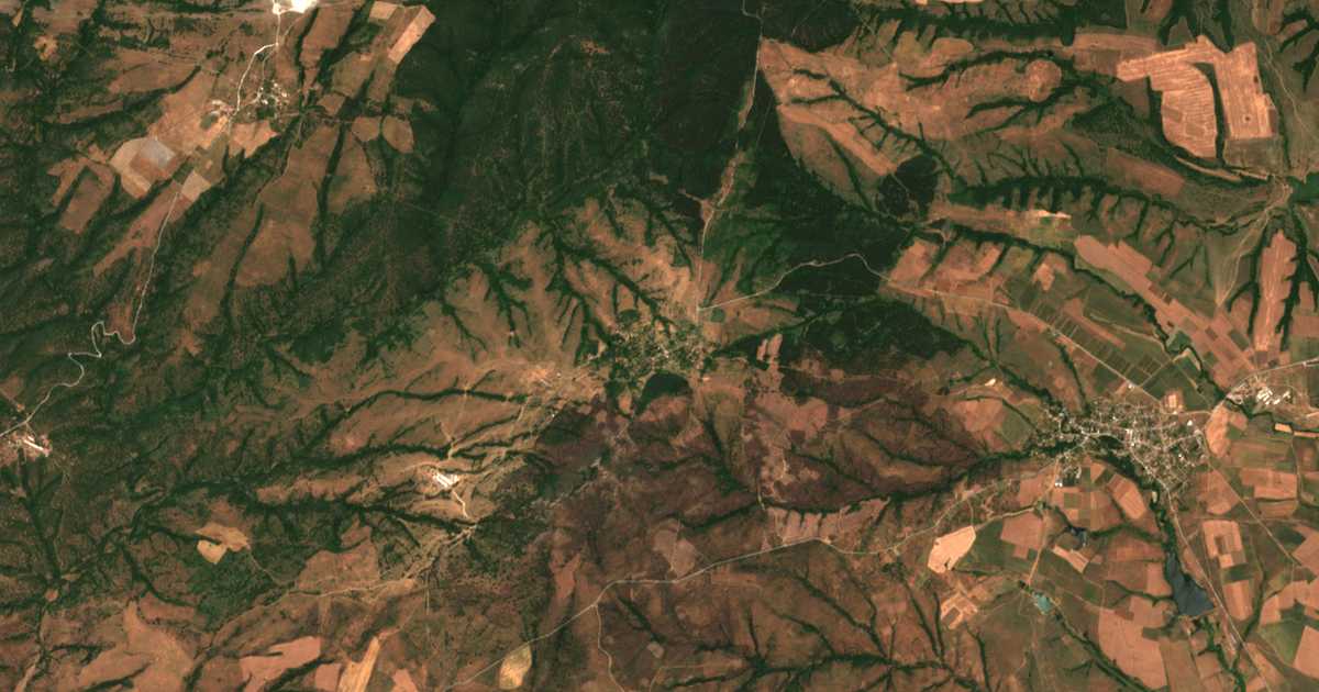 Δορυφορικός χάρτης: Ντερβισκα Μογκιλα