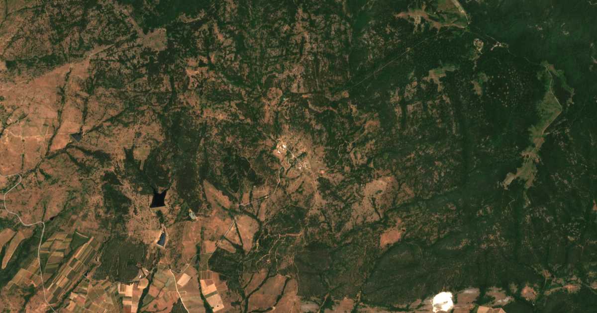 Δορυφορικός χάρτης: Κοστουρ