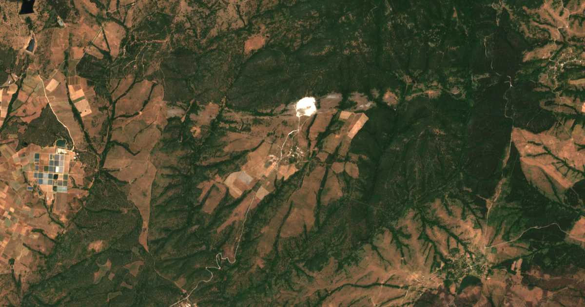 Δορυφορικός χάρτης: Λισοβο