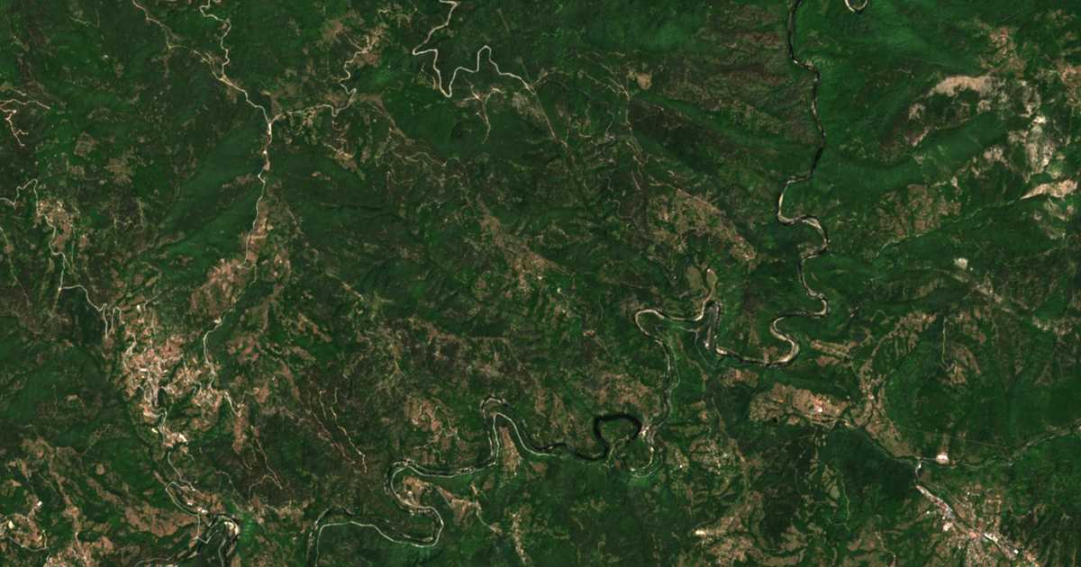 Δορυφορικός χάρτης: Μουσεβο