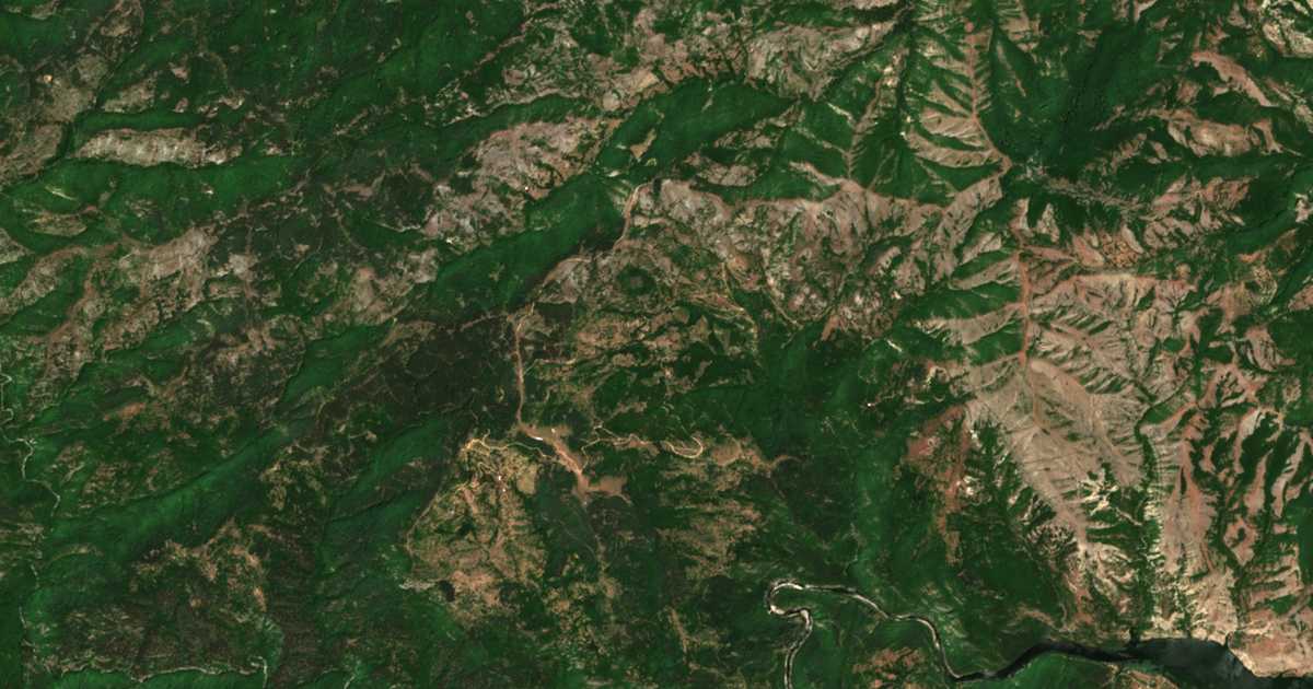 Δορυφορικός χάρτης: Ρουσαλσκο