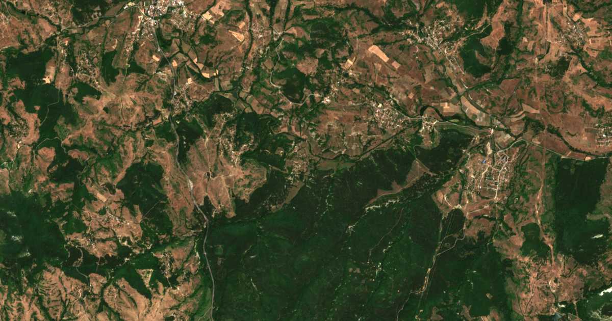 Δορυφορικός χάρτης: Μπαρζα Ρεκα