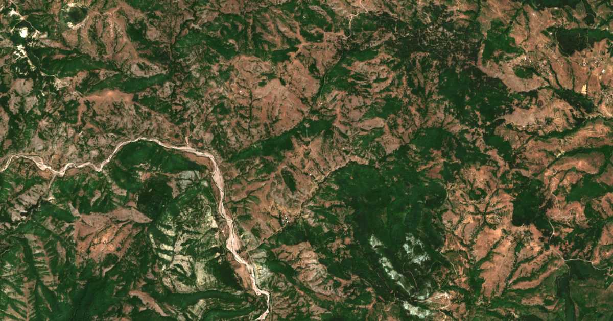 Δορυφορικός χάρτης: Μποσιλιτσα
