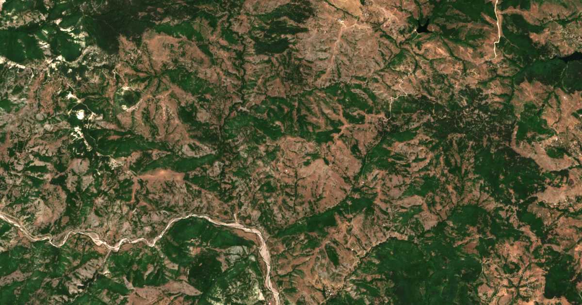 Δορυφορικός χάρτης: Κουτσοβο