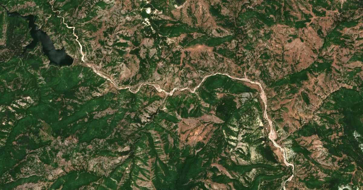 Δορυφορικός χάρτης: Βοινοβο