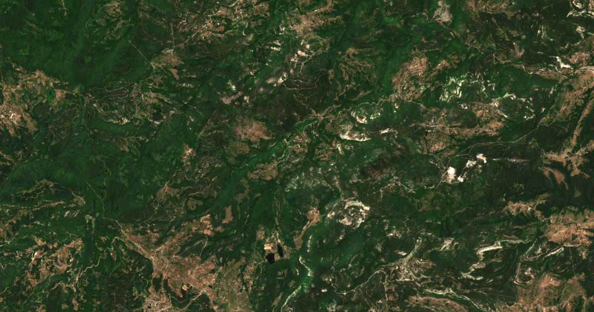 Δορυφορικός χάρτης: Μπρεζανα
