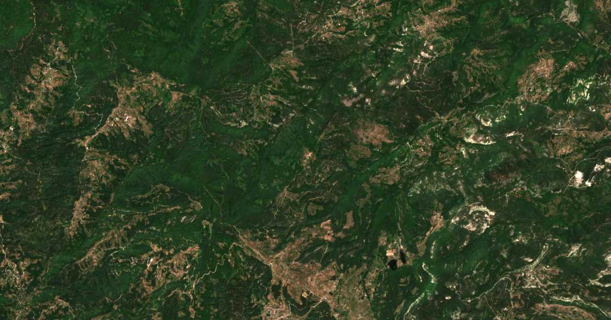 Δορυφορικός χάρτης: Τσερεσκα