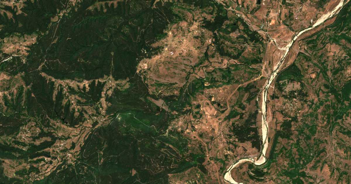 Δορυφορικός χάρτης: Ζαλτι Ριντ