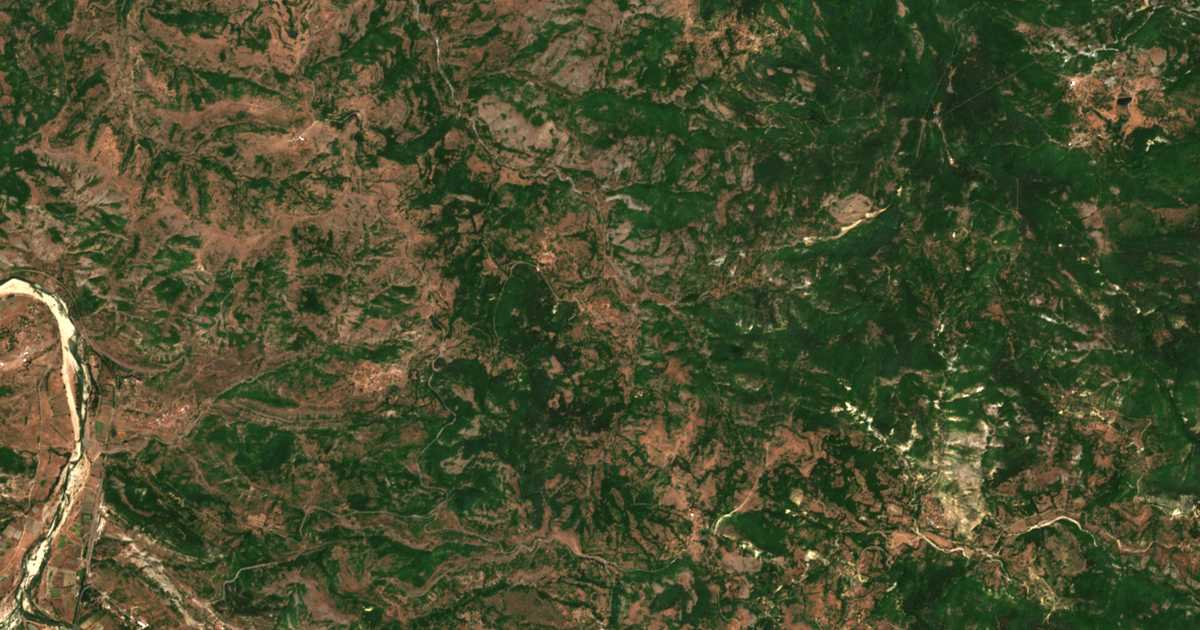 Δορυφορικός χάρτης: Μετλιτσκα