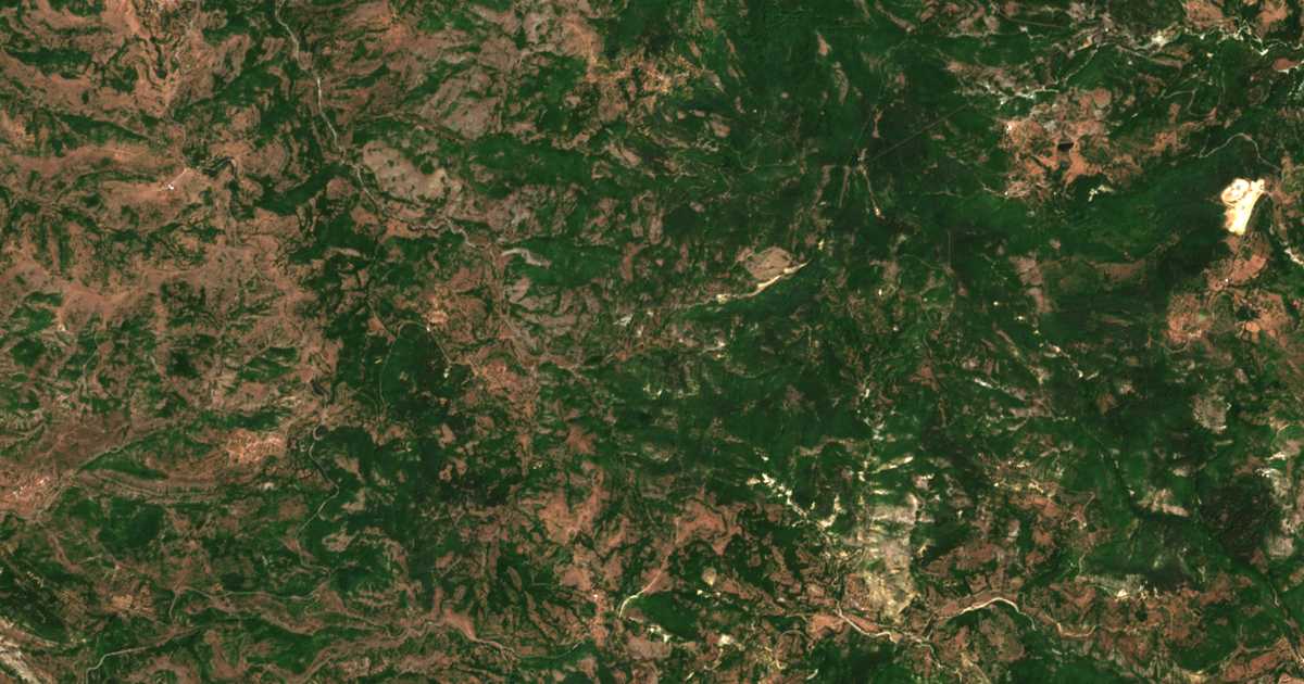 Δορυφορικός χάρτης: Νανε